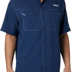 Buy 😉 Columbia Men's PFG Low Drag Offshore Short Sleeve 👚 Shirt Carbon 👍