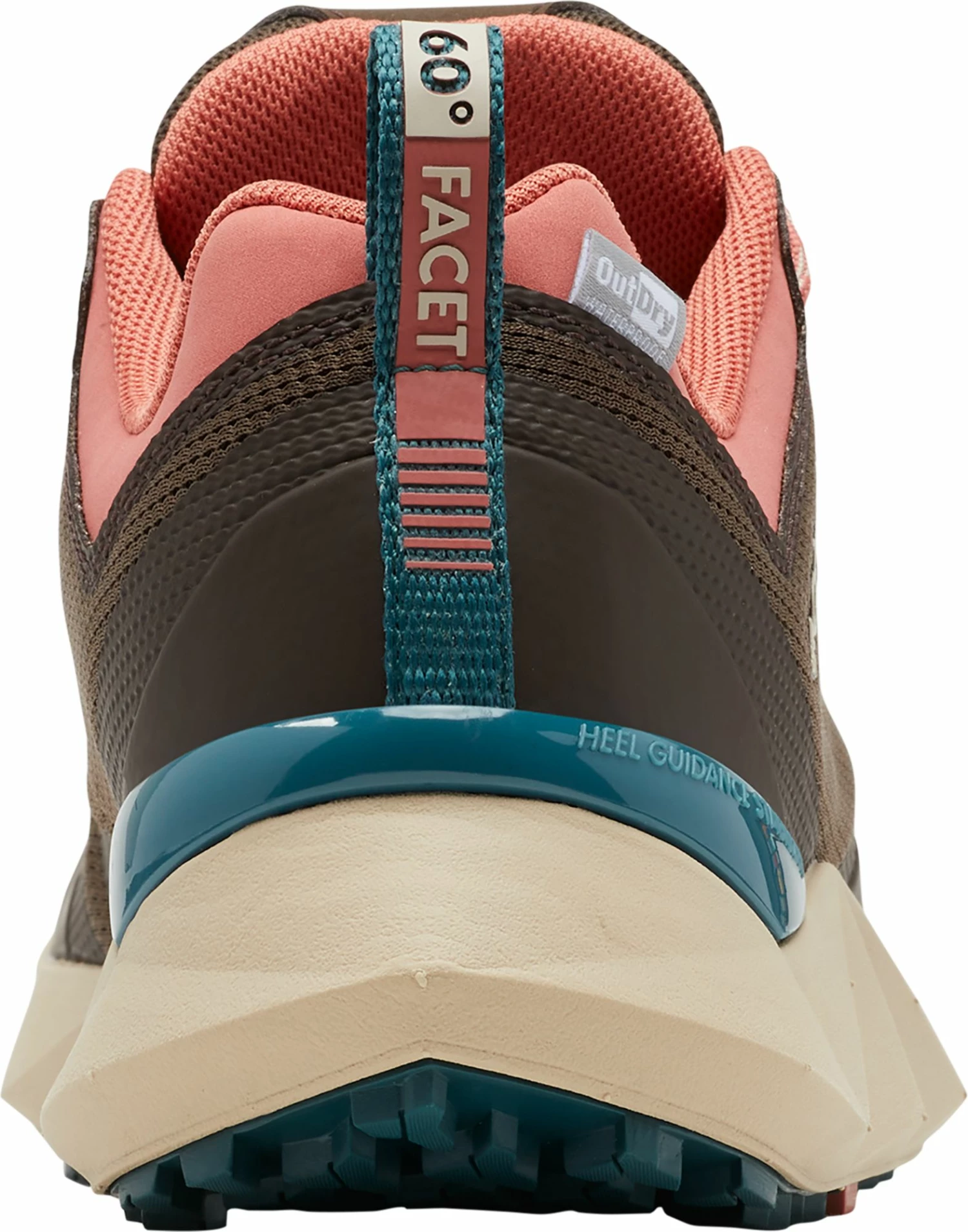 New π Columbia π© Women's Facet 60 Low OutDry Trail π Shoes Cordovan/ancent Fossl/blk 𧨠- Image 6