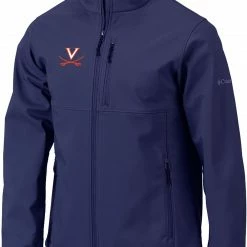 Cheap ✨ Columbia Men's Virginia Cavaliers Blue Ascender Soft Shell Jacket 🧨