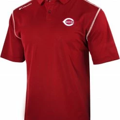 Top 10 ❤️ Columbia Men's Cincinnati Reds Red Shotgun Polo 👏