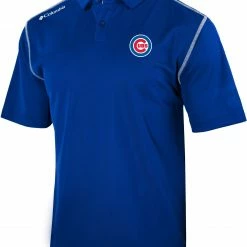 Best deal ✨ Columbia Men's Chicago Cubs Blue Shotgun Polo 🤩