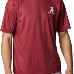 Buy ⭐ Columbia Men's Alabama Crimson Tide Crimson Terminal Tackle 👕 Shirt 🎉