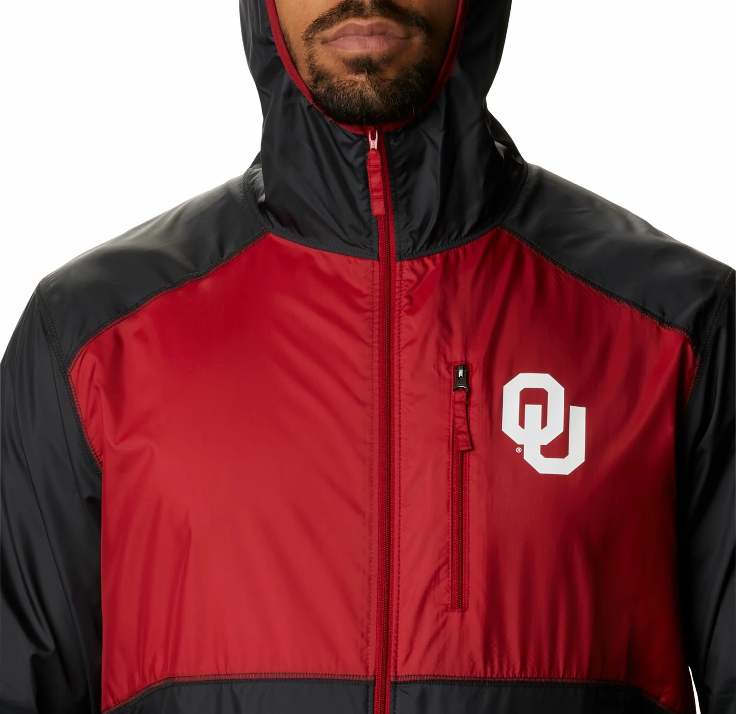 Deals π Columbia Men's Oklahoma Sooners Black CLG Flash Forward™ Jacket π - Image 4