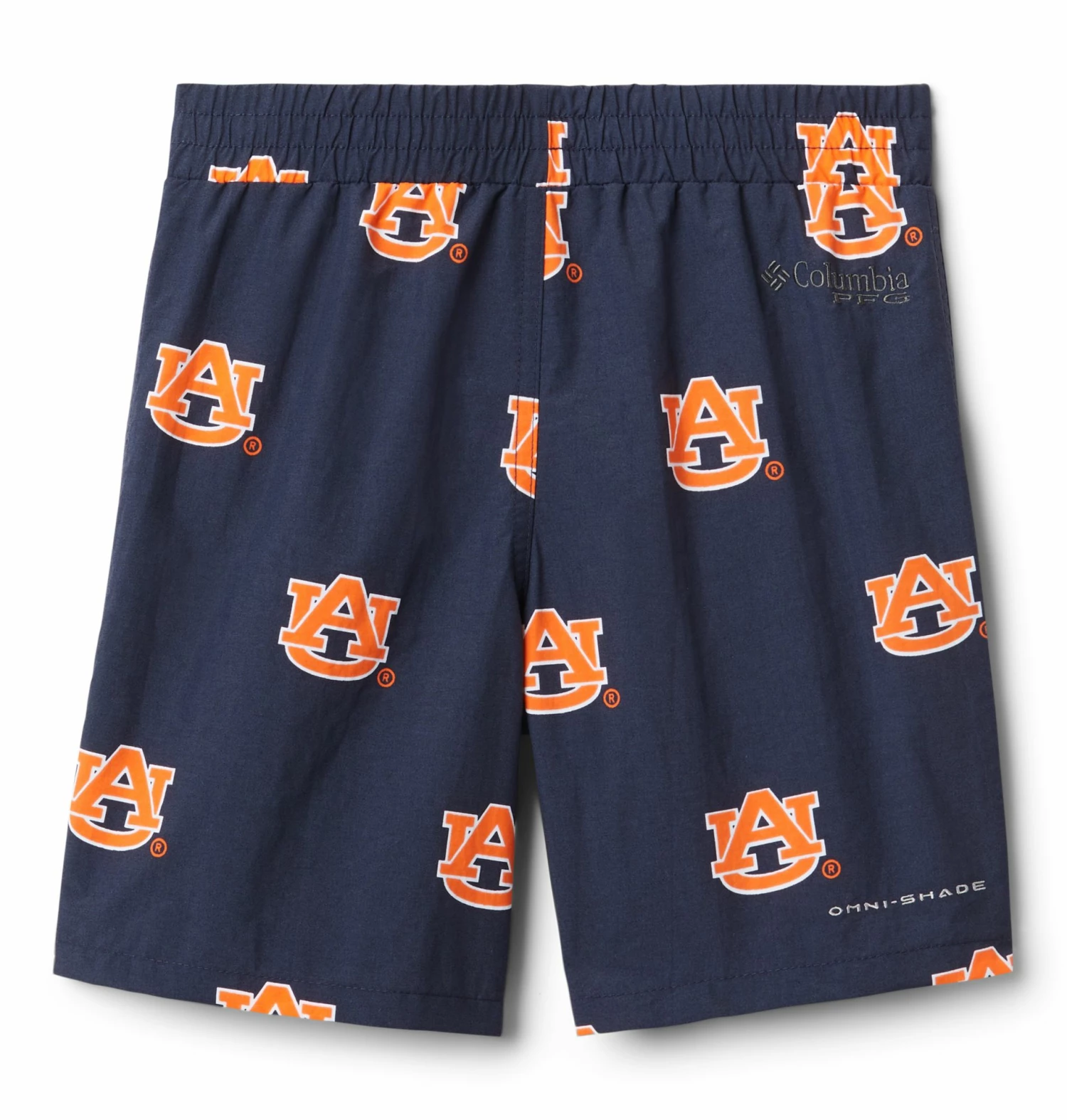 Promo π Columbia Youth Auburn Tigers Backcast Printed Performance Blue Shorts For Boys' π - Image 2