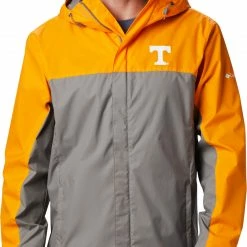 Best deal β¨ Columbia Men's Tennessee Volunteers Tennessee Orange/Grey Glennaker Storm Jacket π