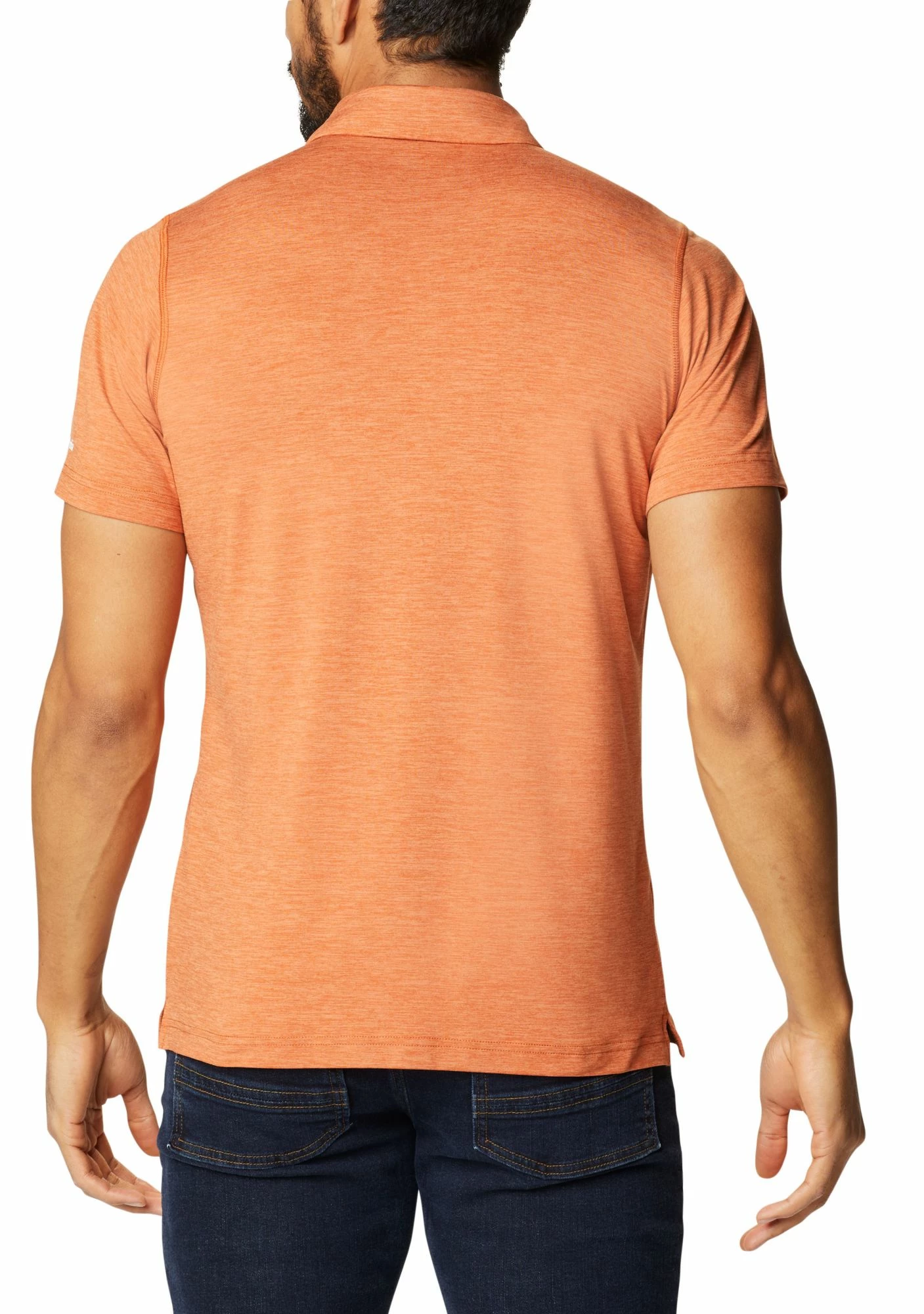 Cheapest π Columbia Men's Texas Longhorns Burnt Orange Tech Trail Polo π - Image 3