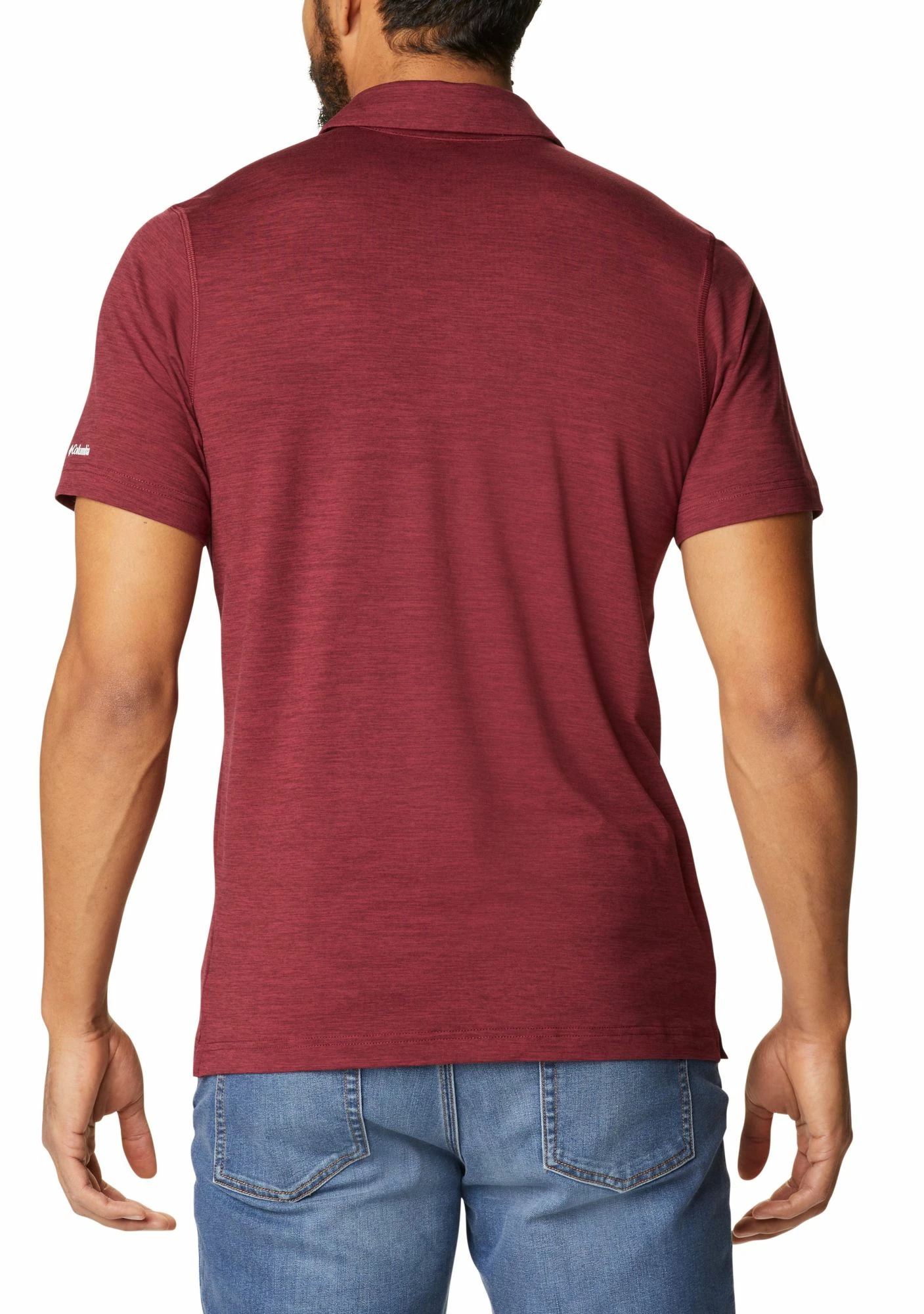Discount βοΈ Columbia Men's Texas A&M Aggies Maroon Tech Trail Polo π - Image 3