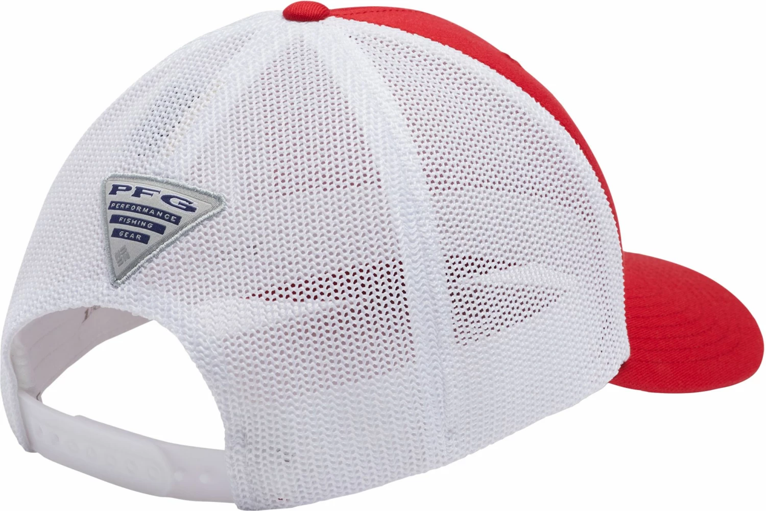 Best deal 𧨠Columbia Men's Houston Cougars Red PFG Mesh Adjustable Hat π - Image 2