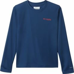 Promo 🎁 Columbia Youth Terminal Tackle PFG Long Sleeve Graphic T-Shirt For Boys' Red Spark/carbon Sailfish ✨