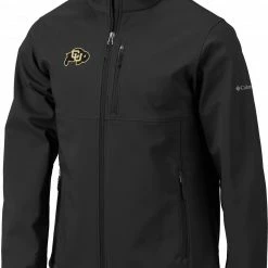 Best Sale 🌟 Columbia Men's Colorado Buffaloes Black Ascender Full-Zip Jacket ✔️