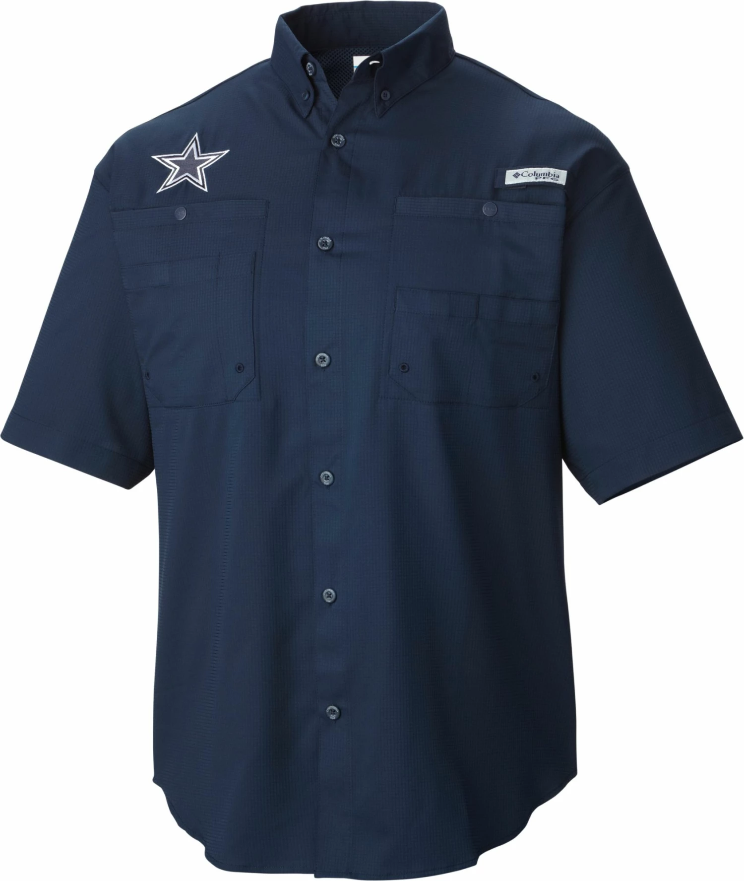Deals π Columbia Men's Dallas Cowboys Tamiami Navy Button Up π Shirt π