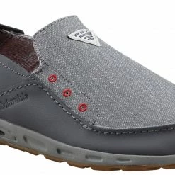 Discount 🎉 Columbia Men's PFG Bahama Vent Loco II Boat 👞 Shoes Ti Grey Steel/rocket 😍