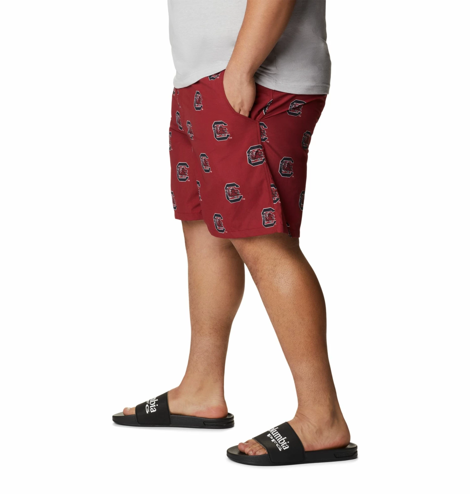 Best Pirce π₯° Columbia Men's South Carolina Gamecocks Red Backcast Performance Shorts π - Image 2