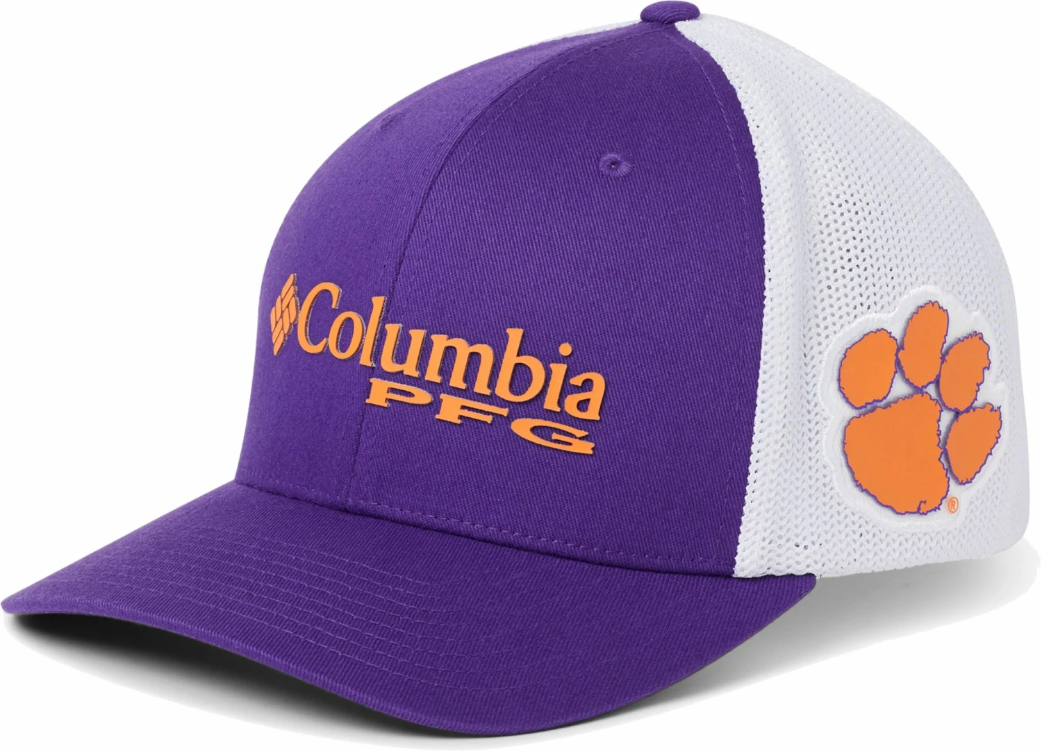 Deals π Columbia Men's Clemson Tigers Regalia PFG Mesh Fitted Hat π―