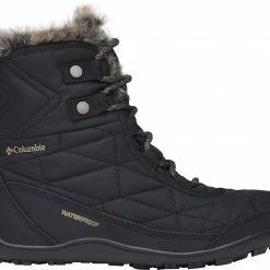 Deals ⭐ Columbia 👩 Women's Minx Shorty III Wateproof 200g Winter 🥾 Boots Black/khaki 🥰