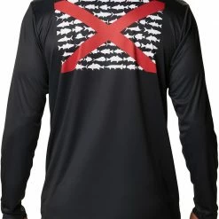 Best Sale ✨ Columbia Men's Terminal Tackle PFG Fish Flag Long Sleeve 👚 Shirt Cgrey/ Deep Marine Trout 🎉