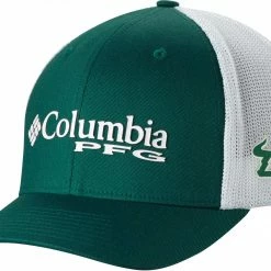 Budget 🛒 Columbia Men's South Florida Bulls Green PFG Mesh Adjustable Hat 🤩