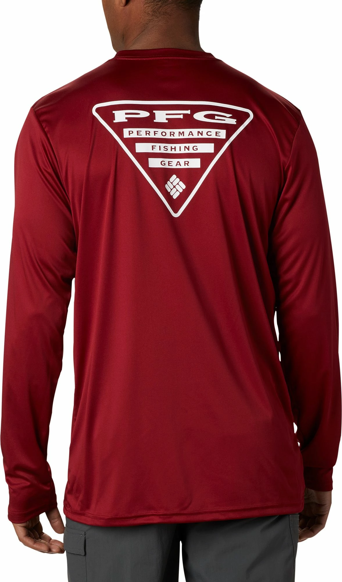 Buy π Columbia Men's Terminal Tackle PFG Destination Long Sleeve π Shirt Red Spark/usa π