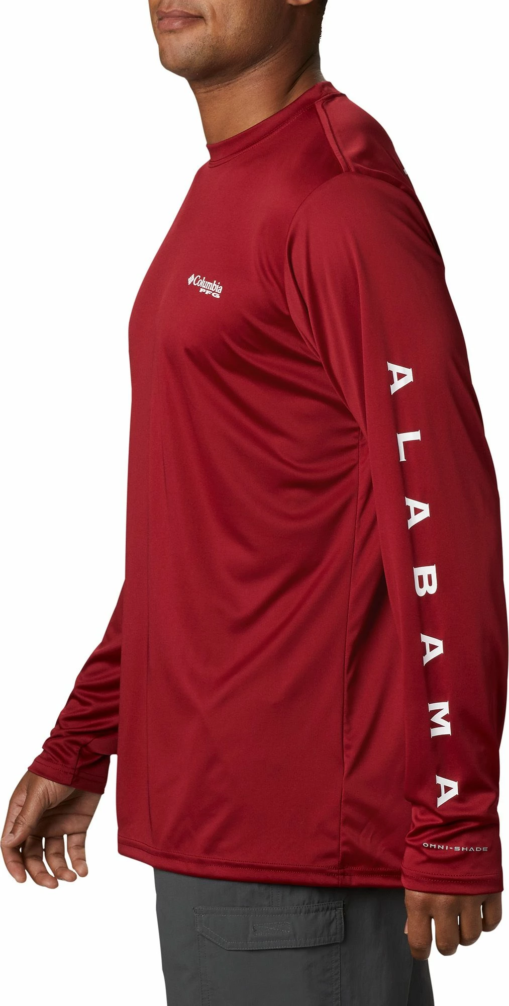 Buy π Columbia Men's Terminal Tackle PFG Destination Long Sleeve π Shirt Red Spark/usa π - Image 3