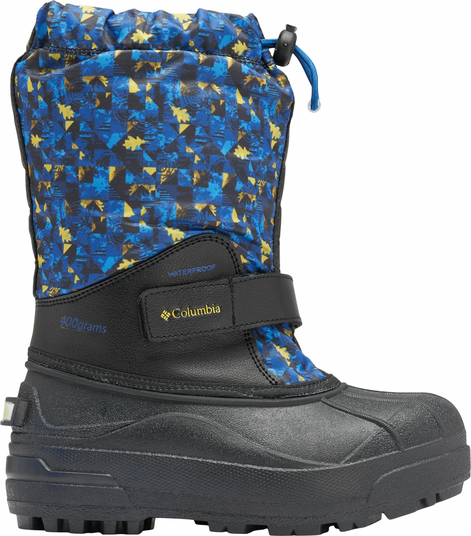 Deals π Columbia Kids' Powderbug Forty Print 400g Waterproof Winter π₯Ύ Boots For π§ Girls' Black/laser Lemon π