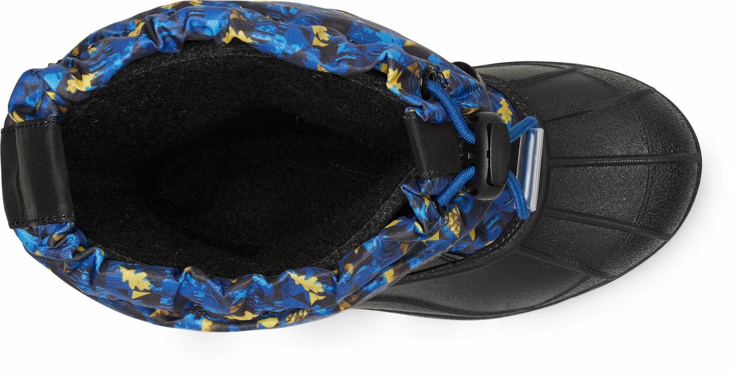 Deals π Columbia Kids' Powderbug Forty Print 400g Waterproof Winter π₯Ύ Boots For π§ Girls' Black/laser Lemon π - Image 4