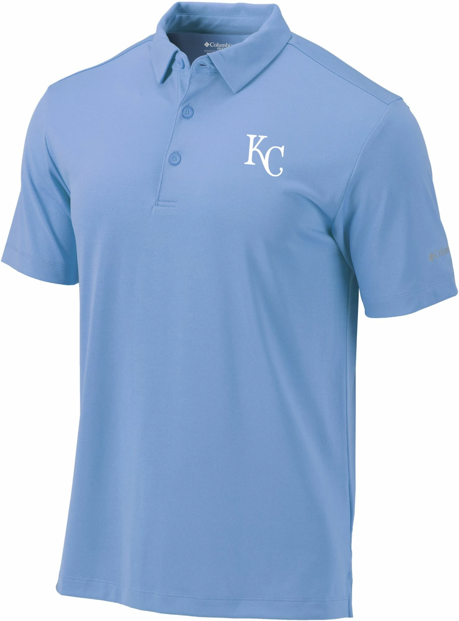 Buy π Columbia Men's Kansas City Royals White Drive Performance Polo β