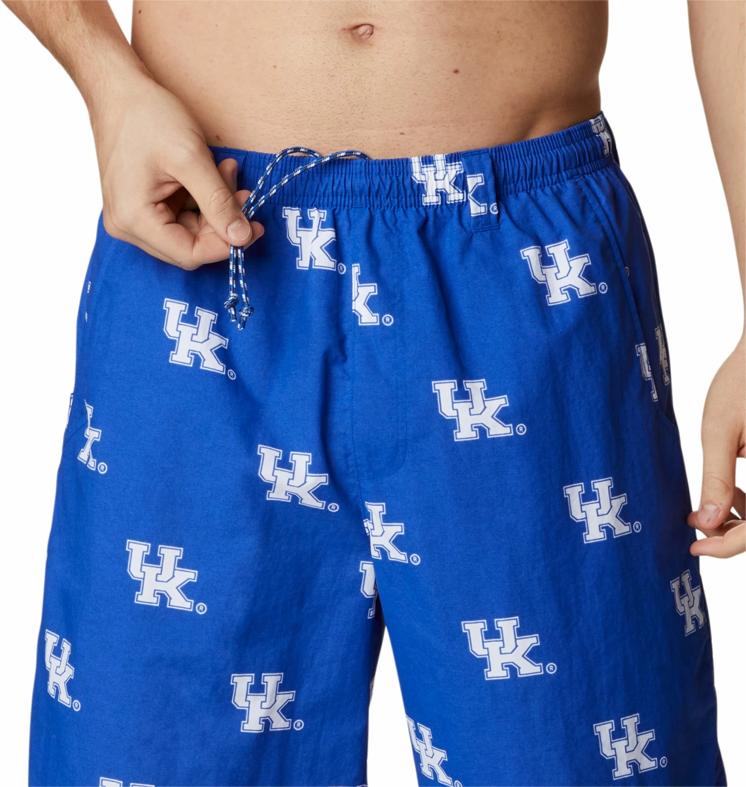 Wholesale π€© Columbia Men's Kentucky Wildcats Royal Blue Backcast Performance Shorts β