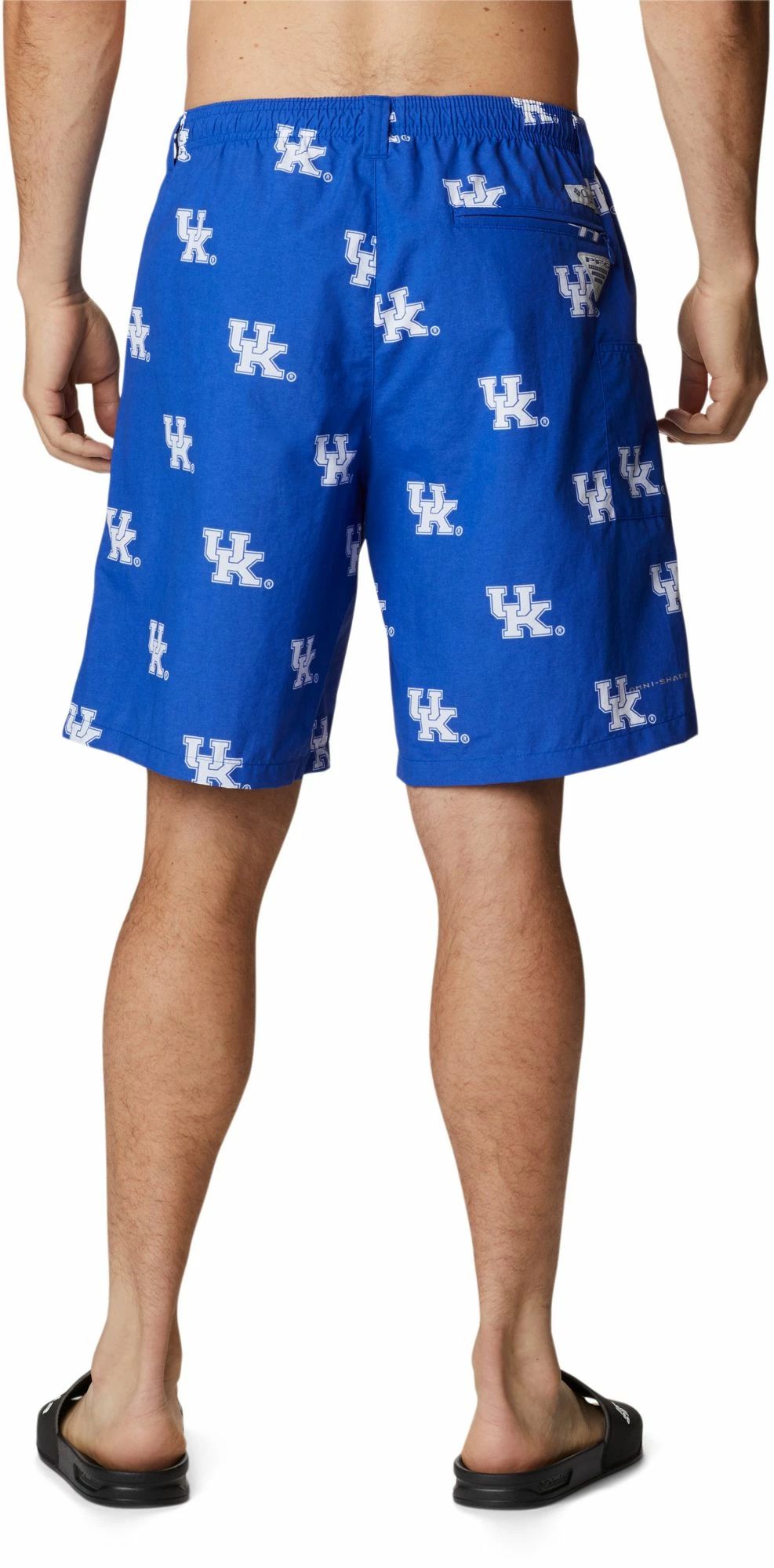 Wholesale π€© Columbia Men's Kentucky Wildcats Royal Blue Backcast Performance Shorts β - Image 4