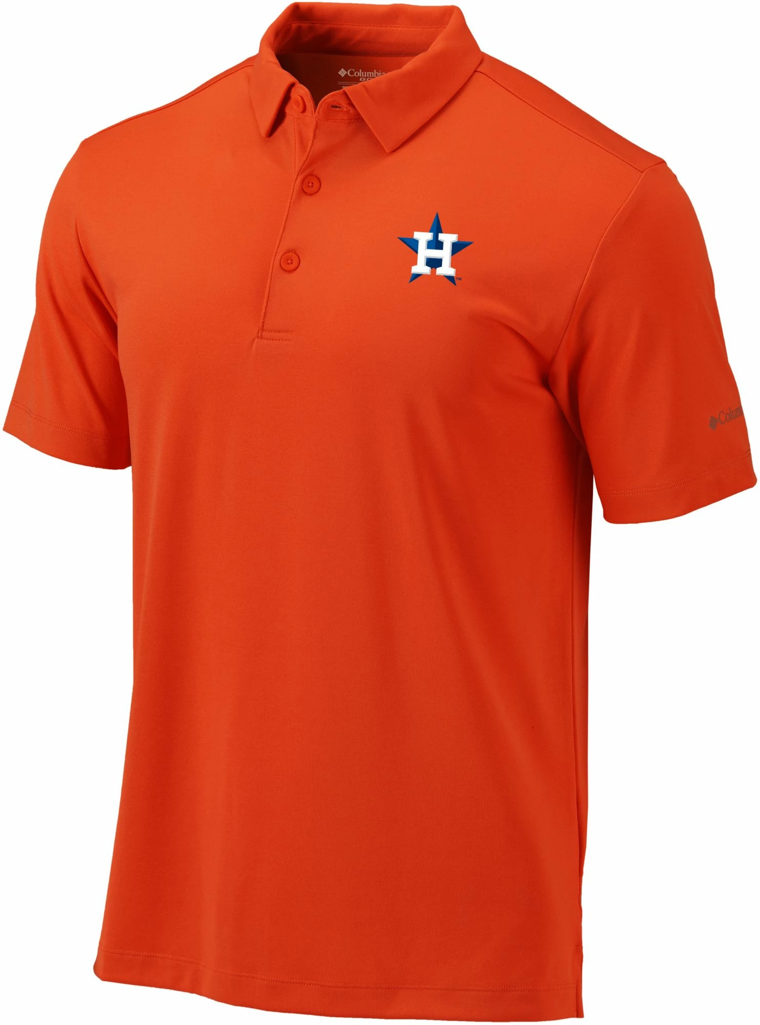 Promo π― Columbia Men's Houston Astros Orange Omni-Wick Set Performance Polo β€οΈ