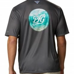 Top 10 🌟 Columbia Men's Terminal Tackle PFG Photo Reel Graphic T-Shirt City Grey Inshore 🥰