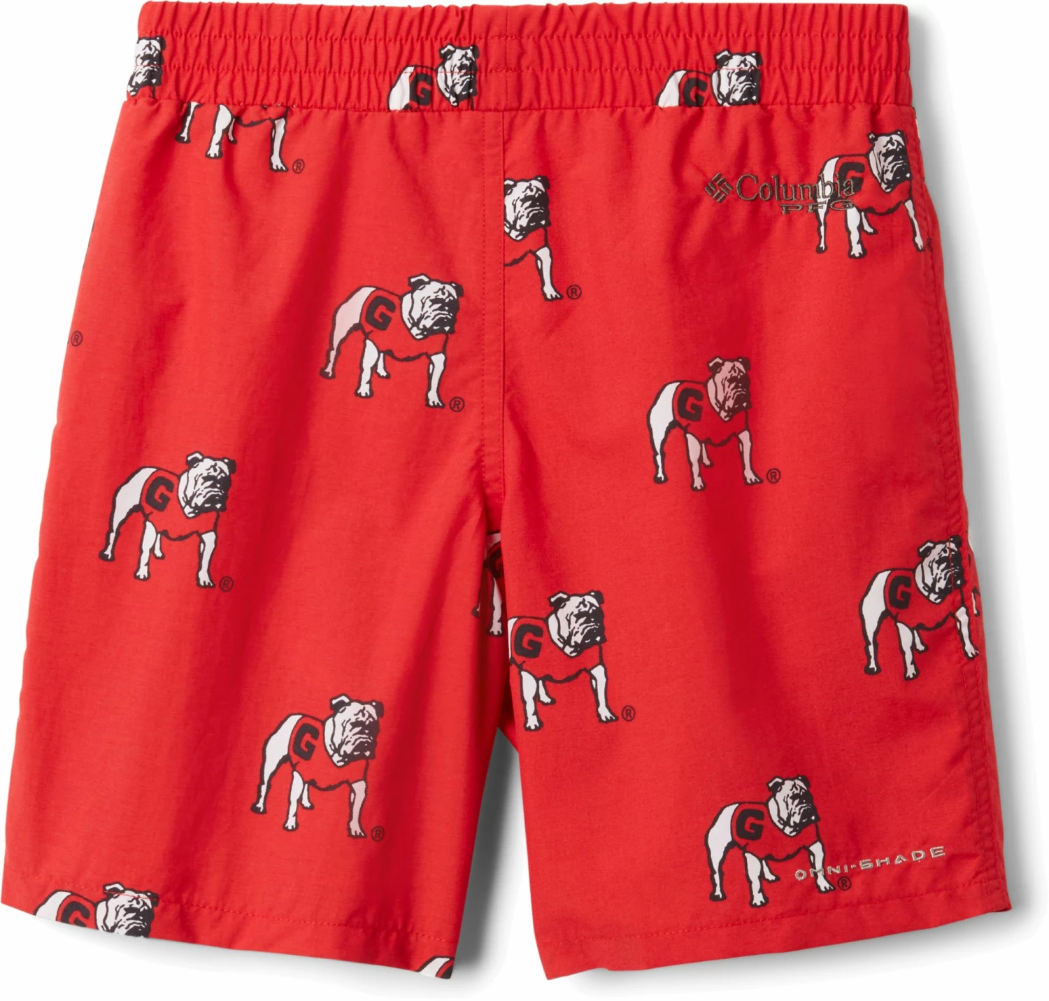 New π₯° Columbia Youth Georgia Bulldogs Backcast Printed Performance Red Shorts For π§ Girls' β - Image 2