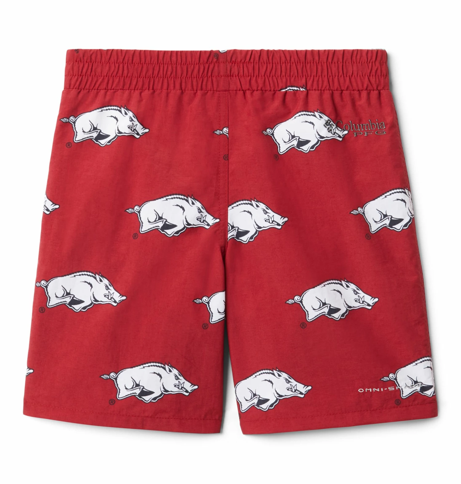 Coupon β¨ Columbia Youth Arkansas Razorbacks Backcast Printed Performance Cardinal Shorts For Boys' β¨ - Image 2