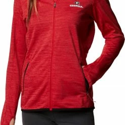 Cheap π Columbia π© Women's Georgia Bulldogs Red Darling Days Full-Zip Hoodie π€©
