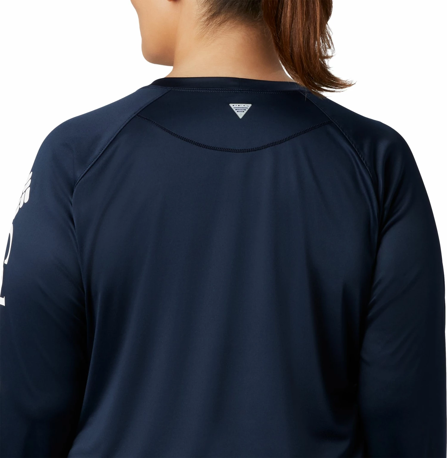 Deals π Columbia π© Women's Plus Size PFG Tidal Tee Long Sleeve π Shirt Tiki Pink/white Logo π€© - Image 5