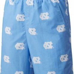 Buy ⌛ Columbia Men's North Carolina Tar 👠 Heels Navy Backcast Performance Shorts 😀