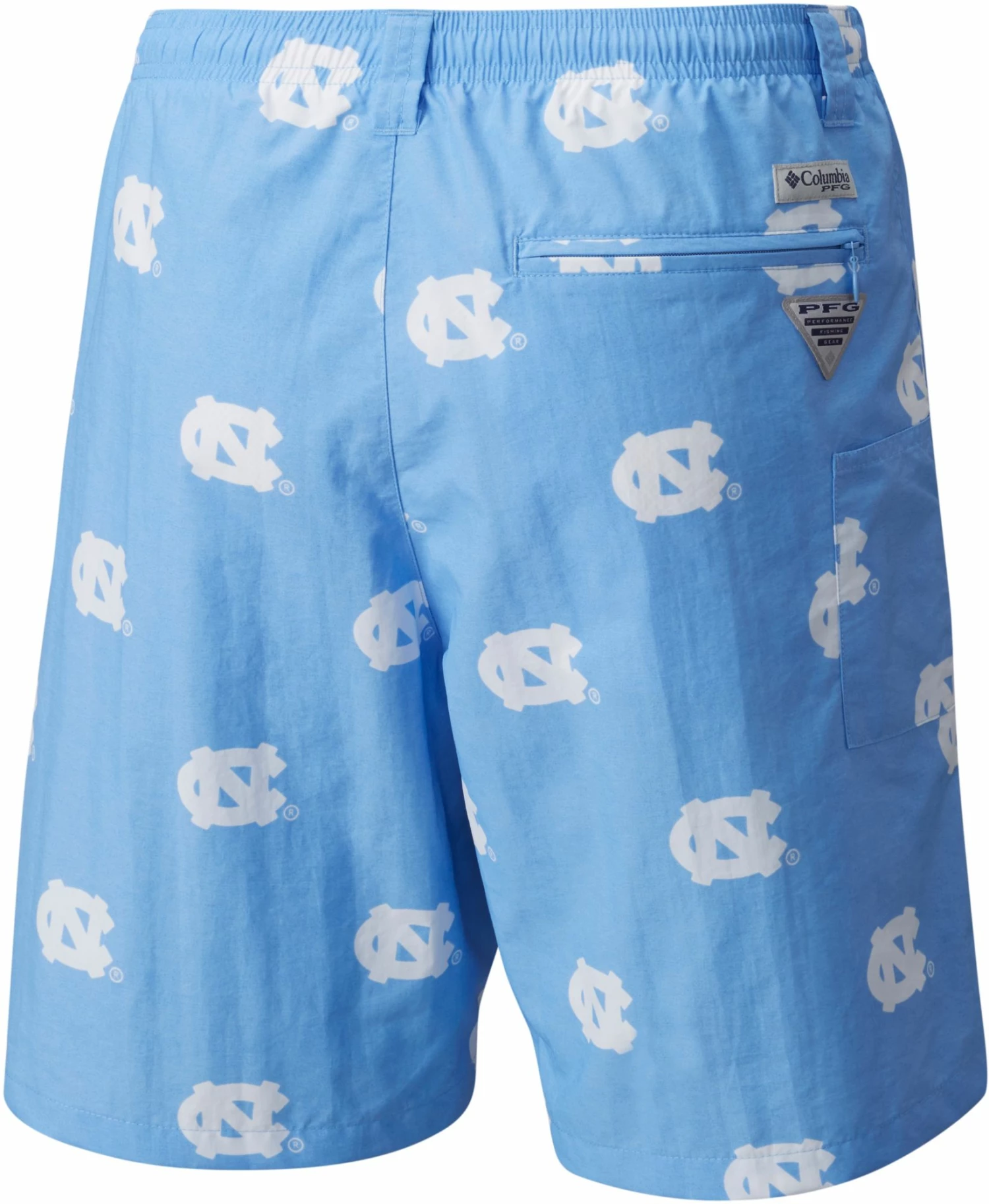 Buy β Columbia Men's North Carolina Tar π Heels Navy Backcast Performance Shorts π - Image 2