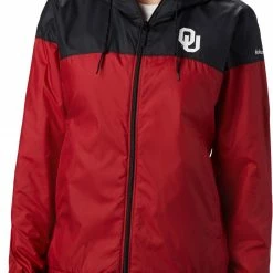 Brand new 🔔 Columbia 👩 Women's Oklahoma Sooners Black/Crimson CLG Flash Forward Lined Jacket 🤩