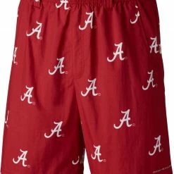 Best reviews of 🌟 Columbia Men's Alabama Crimson Tide Crimson Backcast II Printed Performance Shorts ✨