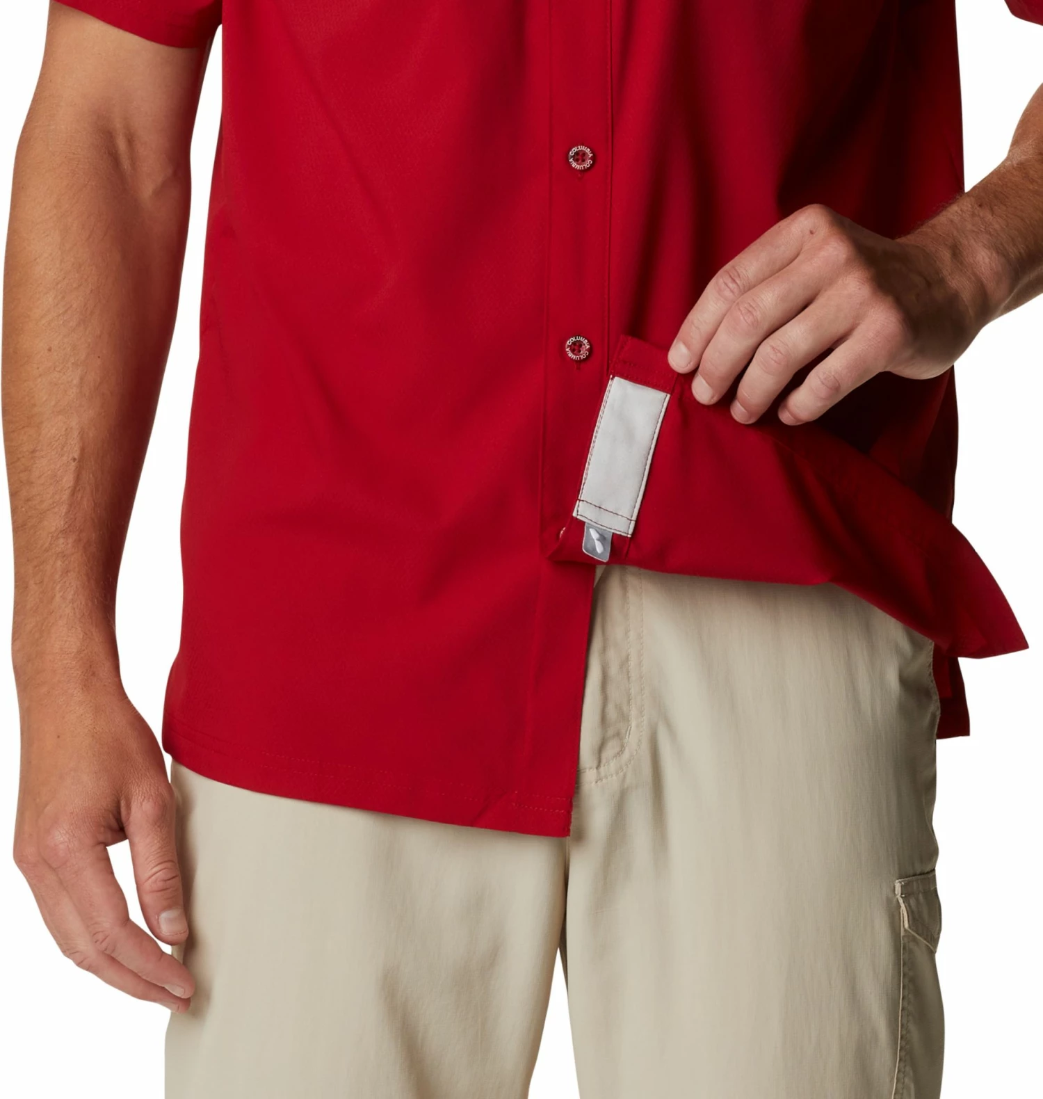 Flash Sale β Columbia Men's Alabama Crimson Tide Crimson Slack Tide Button-Down π Shirt βοΈ - Image 5
