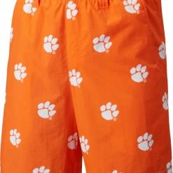 Wholesale β Columbia Men's Clemson Tigers Orange Backcast II Printed Performance Shorts β€οΈ