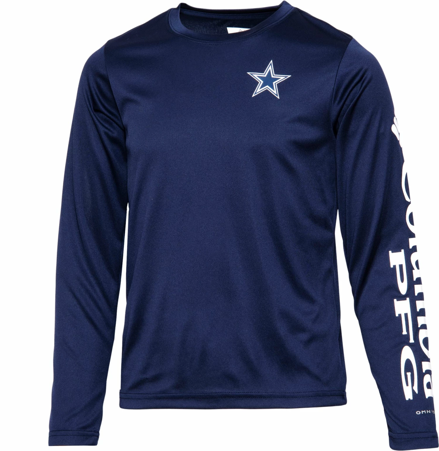 Best deal π Columbia Youth Dallas Cowboys Terminal Navy Tackle Long Sleeve T-Shirt For Boys' π₯°