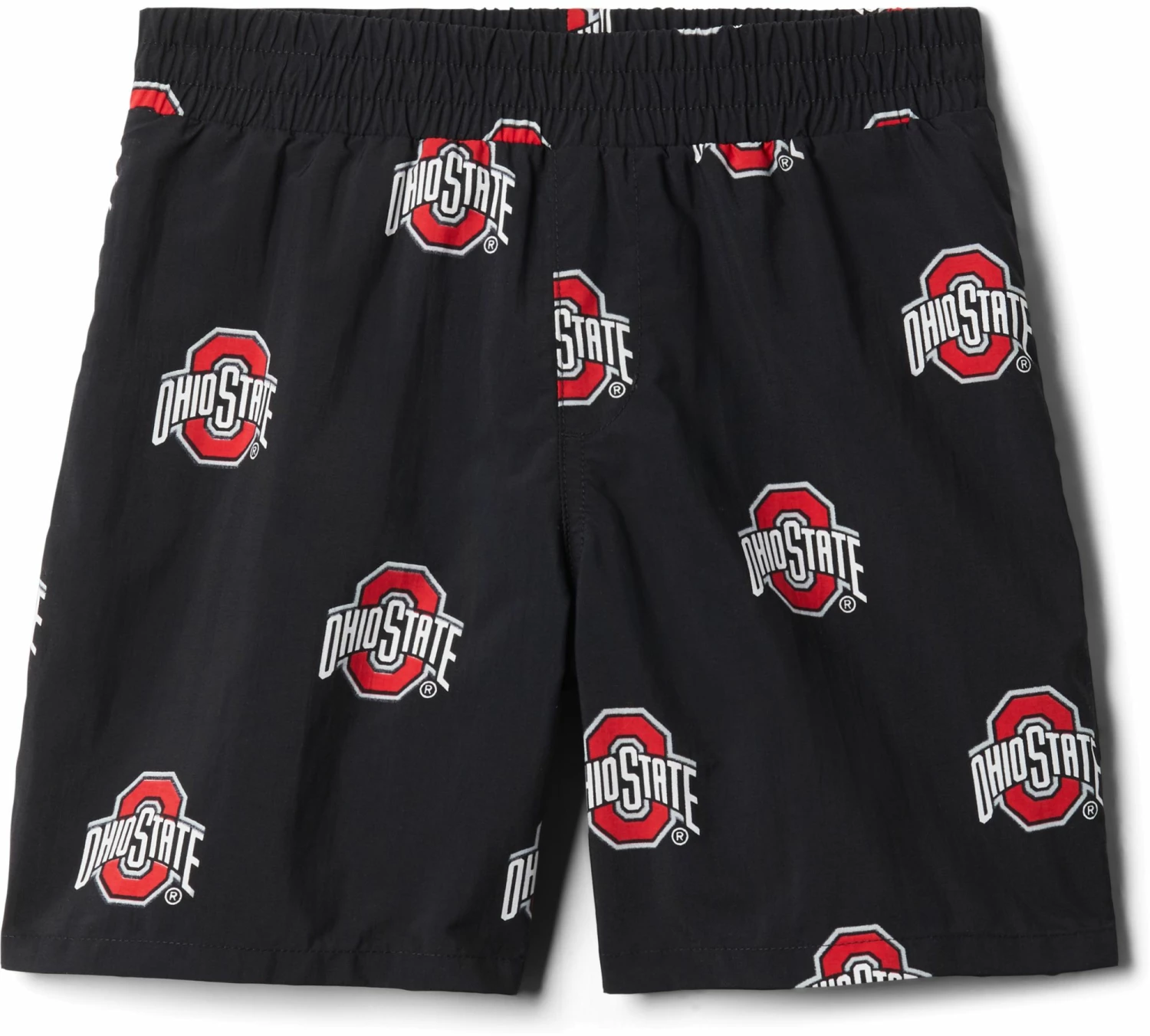 Buy β Columbia Youth Ohio State Buckeyes Backcast Printed Performance Black Shorts For Boys' π