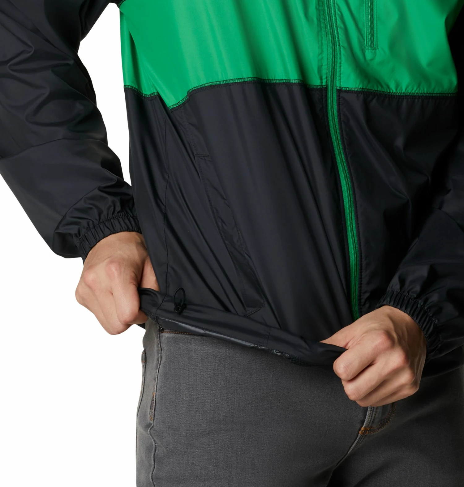 Buy π₯ Columbia Men's Oregon Ducks Black Flash Forward Full-Zip Jacket π - Image 6