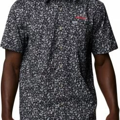 Best deal 😀 Columbia Men's Georgia Bulldogs Black Slack Tide Button-Down 👚 Shirt 🤩