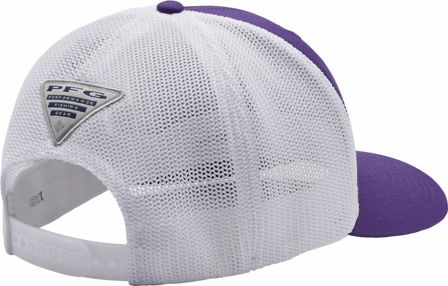 Wholesale π₯° Columbia Men's Kansas State Wildcats Purple PFG Mesh Adjustable Hat π - Image 2