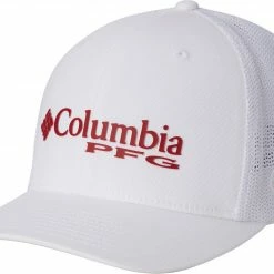 Best reviews of 🤩 Columbia Men's Alabama Crimson Tide PFG Mesh Fitted White Hat 🧨