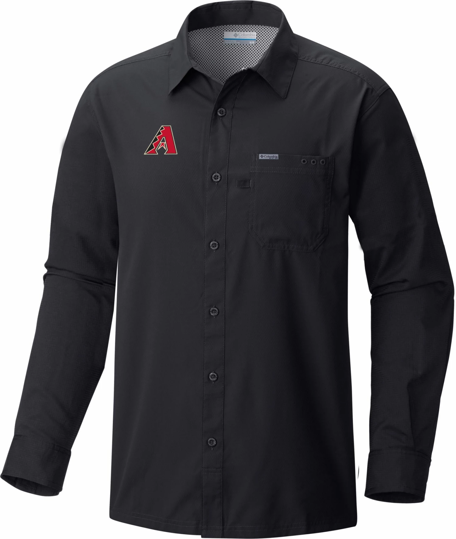 Flash Sale π₯ Columbia Men's Arizona Diamondbacks Black Slack Tide Long Sleeve T-Shirt π§¨