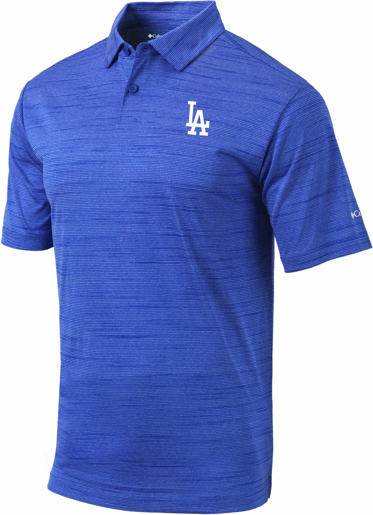 Promo π Columbia Men's Los Angeles Dodgers Blue Omni-Wick Set Performance Polo π