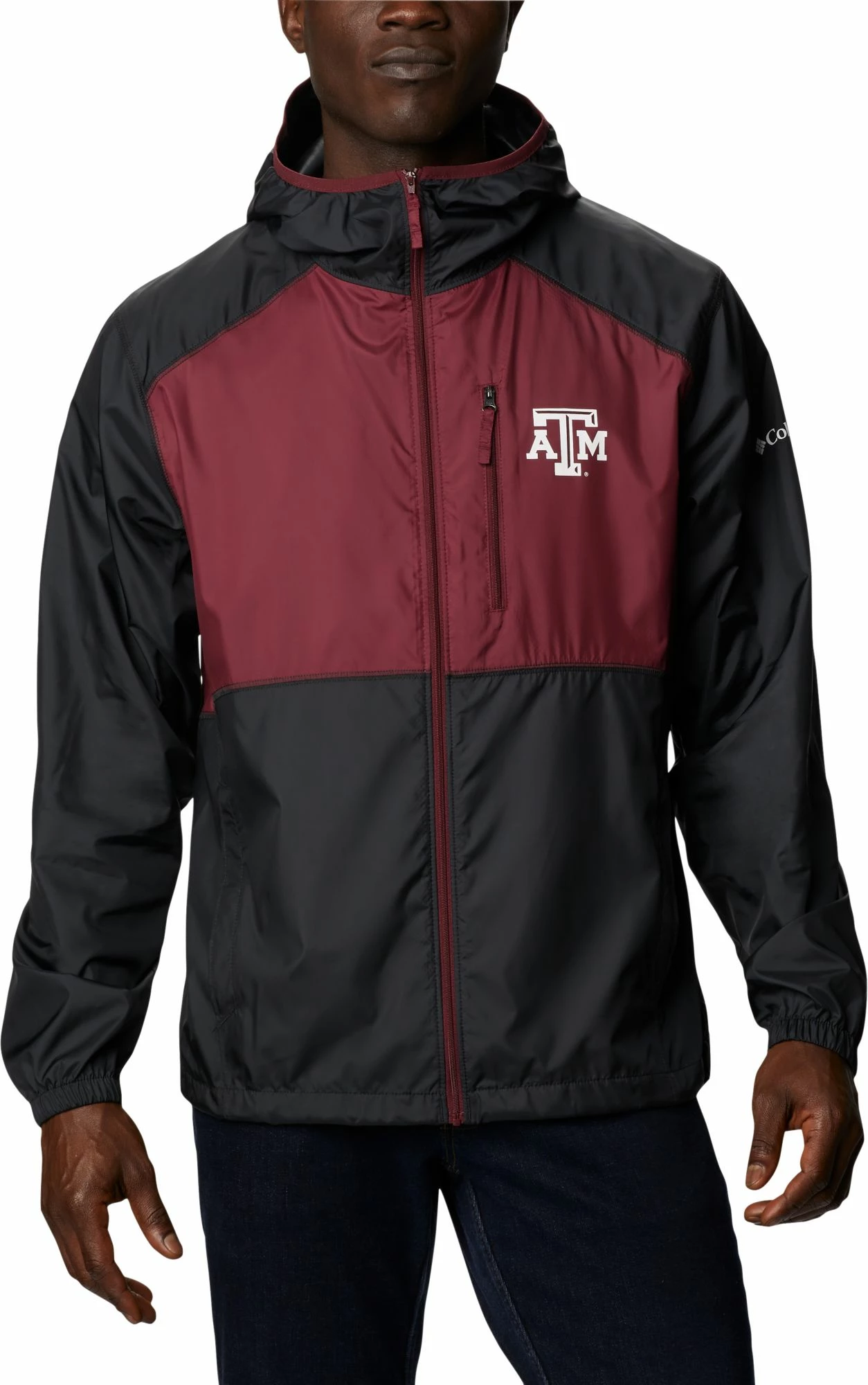 Coupon 𧨠Columbia Men's Texas A&M Aggies Black Flash Forward Full-Zip Jacket π