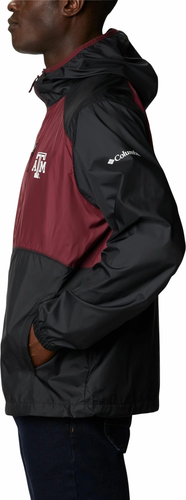 Coupon 𧨠Columbia Men's Texas A&M Aggies Black Flash Forward Full-Zip Jacket π - Image 3